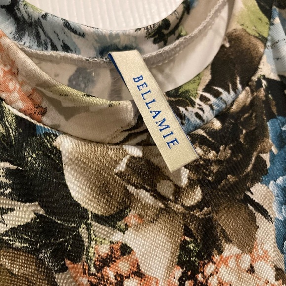 Bellamie Floral Ruffle Cut-out Sleeve Dress - Picture 5 of 7